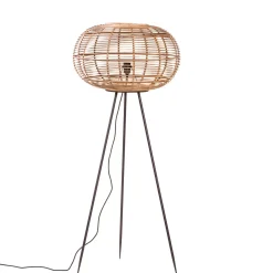 CASA Zanzi Lampara De Pie E27 Natural
